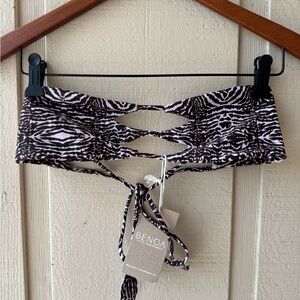 SOLD ON DEPOP 🌺Benoa India bikini top bandeau Large swim